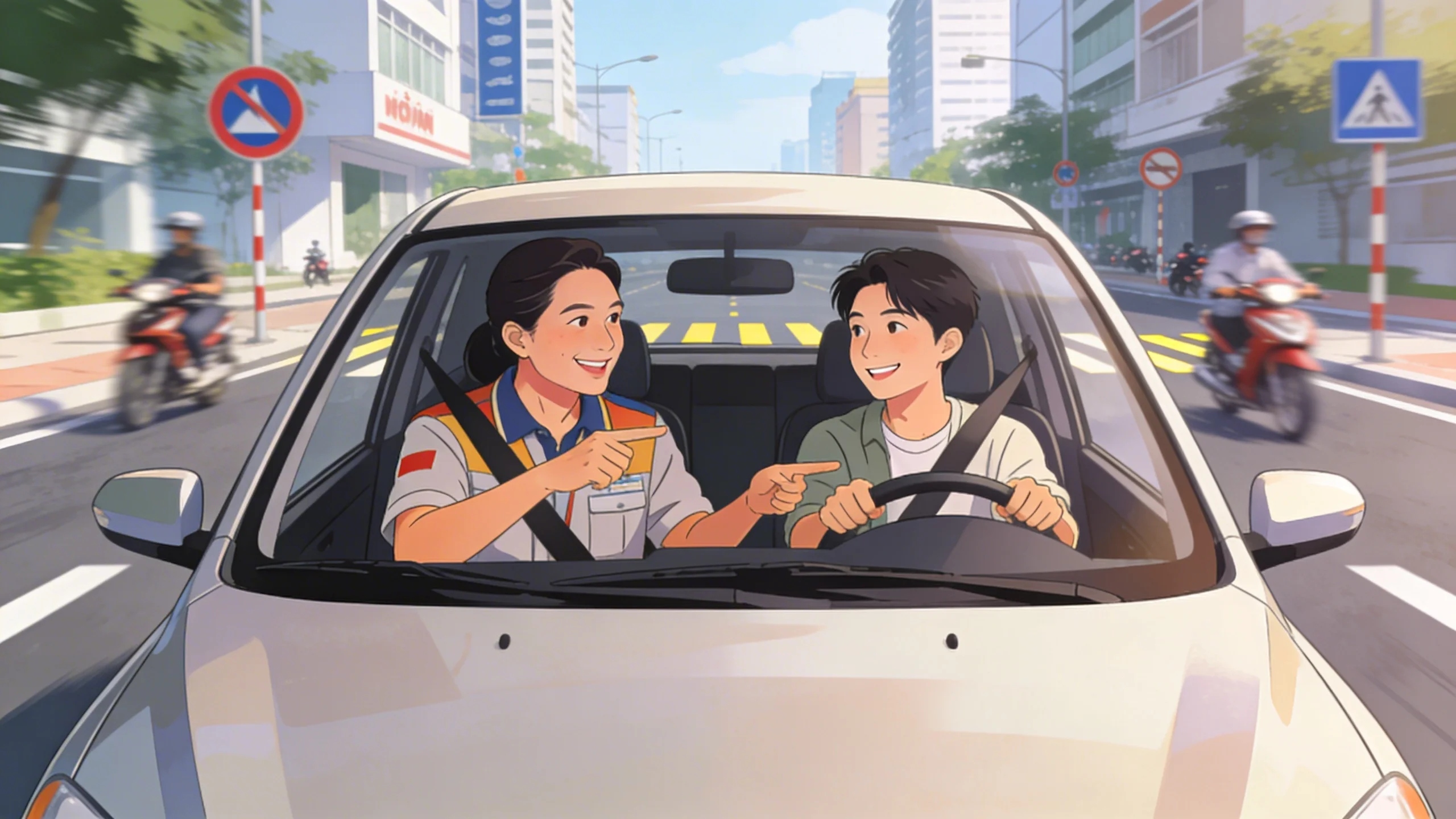 Mẹo thi lý thuyết và thực hành lái xe B1, B2: Bí kíp đạt điểm tối đa